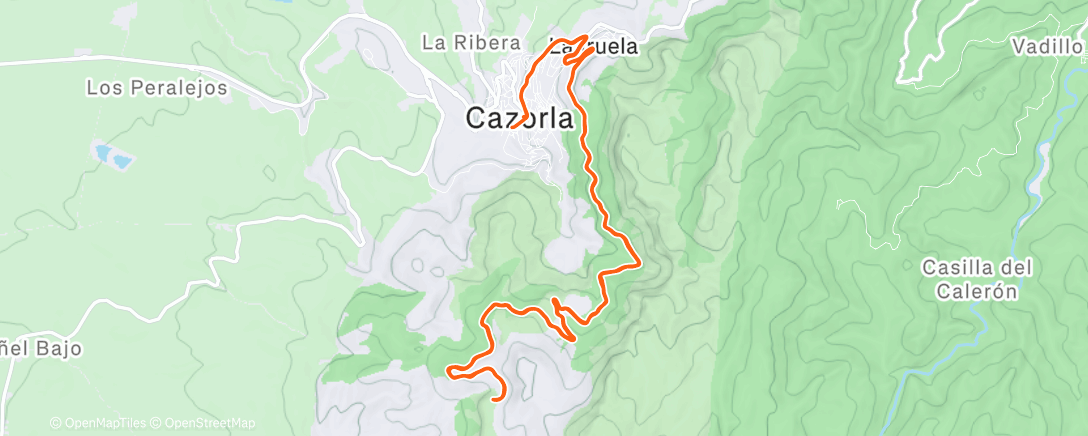 Map of the activity, Nieve ❄️❄️