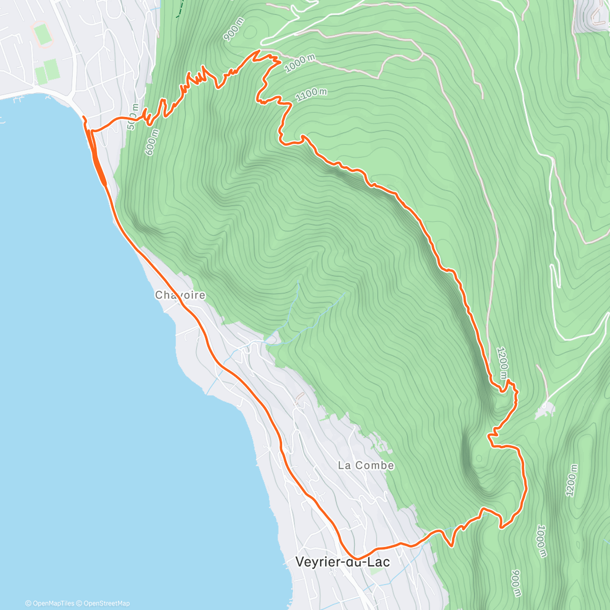 Map of the activity, 🎅 X-Mas Veyrier ❤️‍🔥