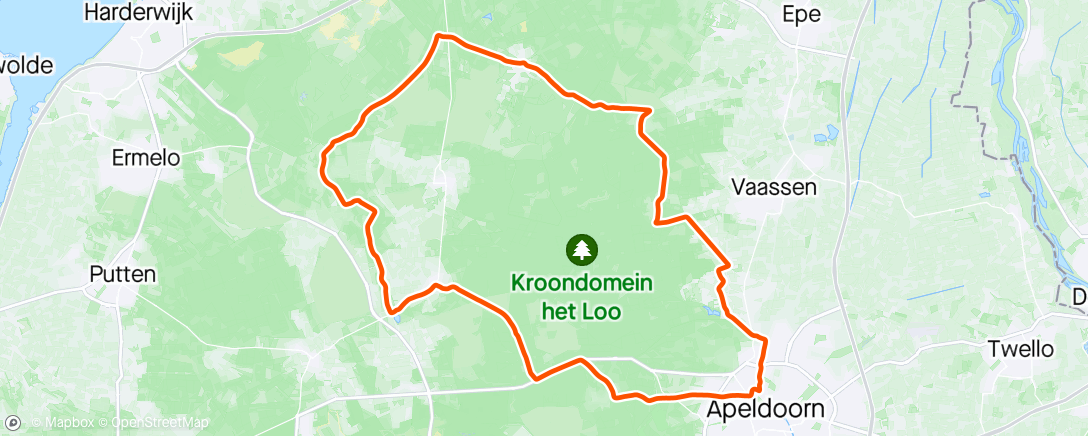 Map of the activity, Namiddagrit