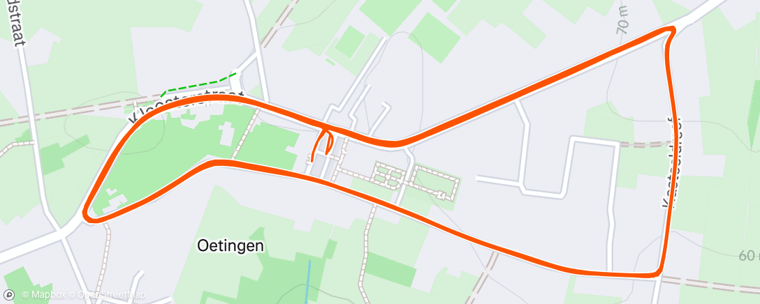 Map of the activity, Pre race power meter collapse .... stupid crash out the front group . Kinda wish I could find a photo with me tangled up in my bike 😆☠️