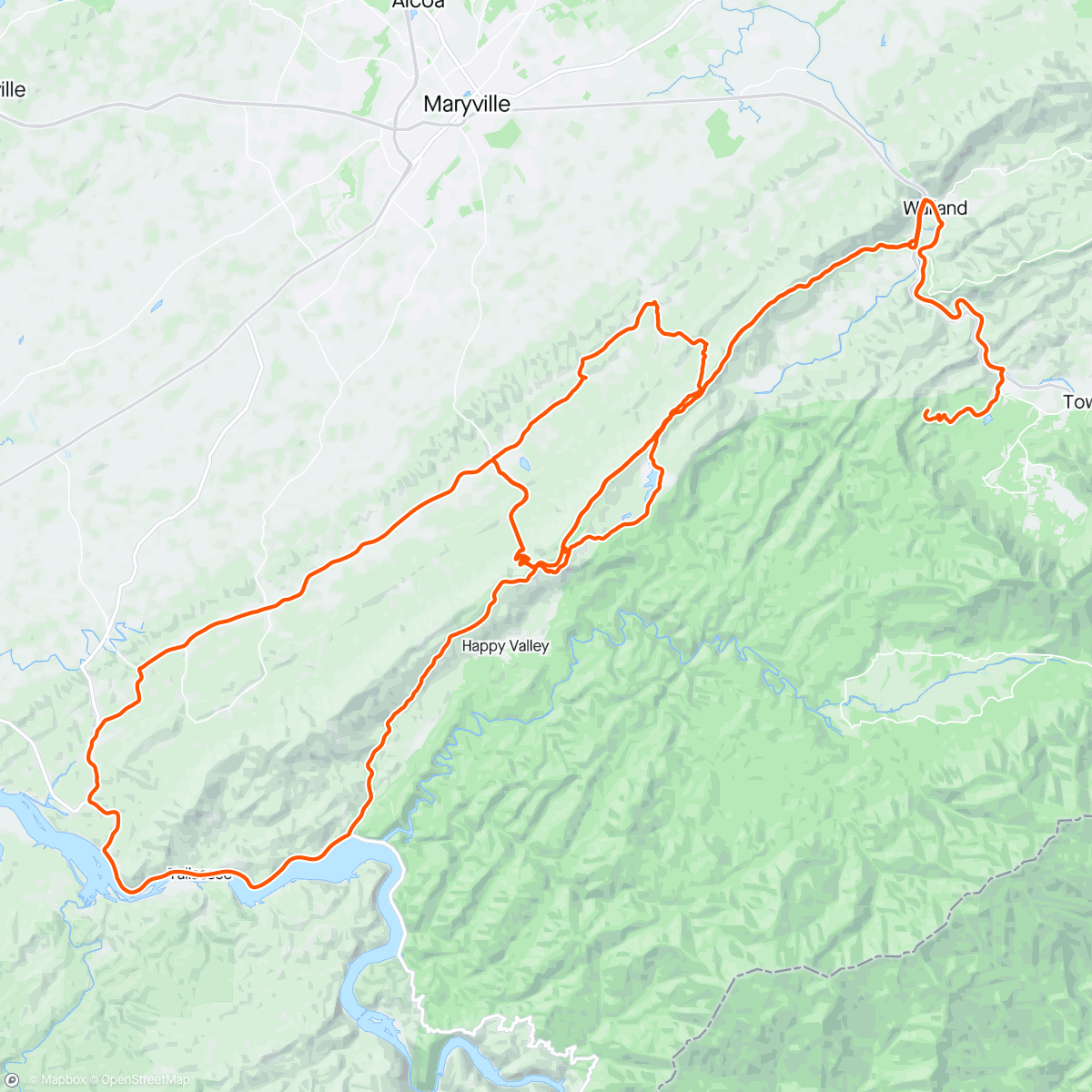 Map of the activity, Mini bike camp ✅