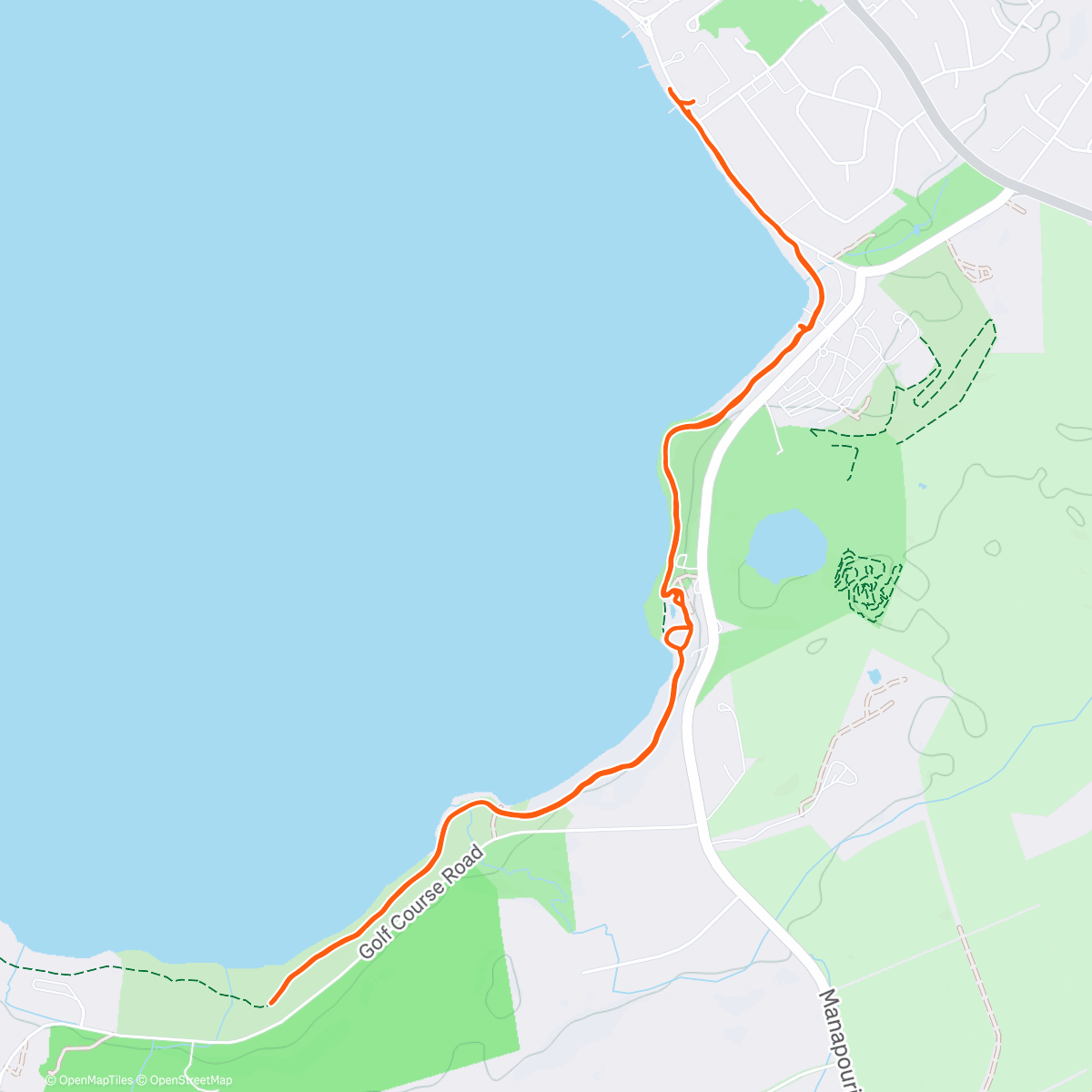 Map of the activity, Lakefront