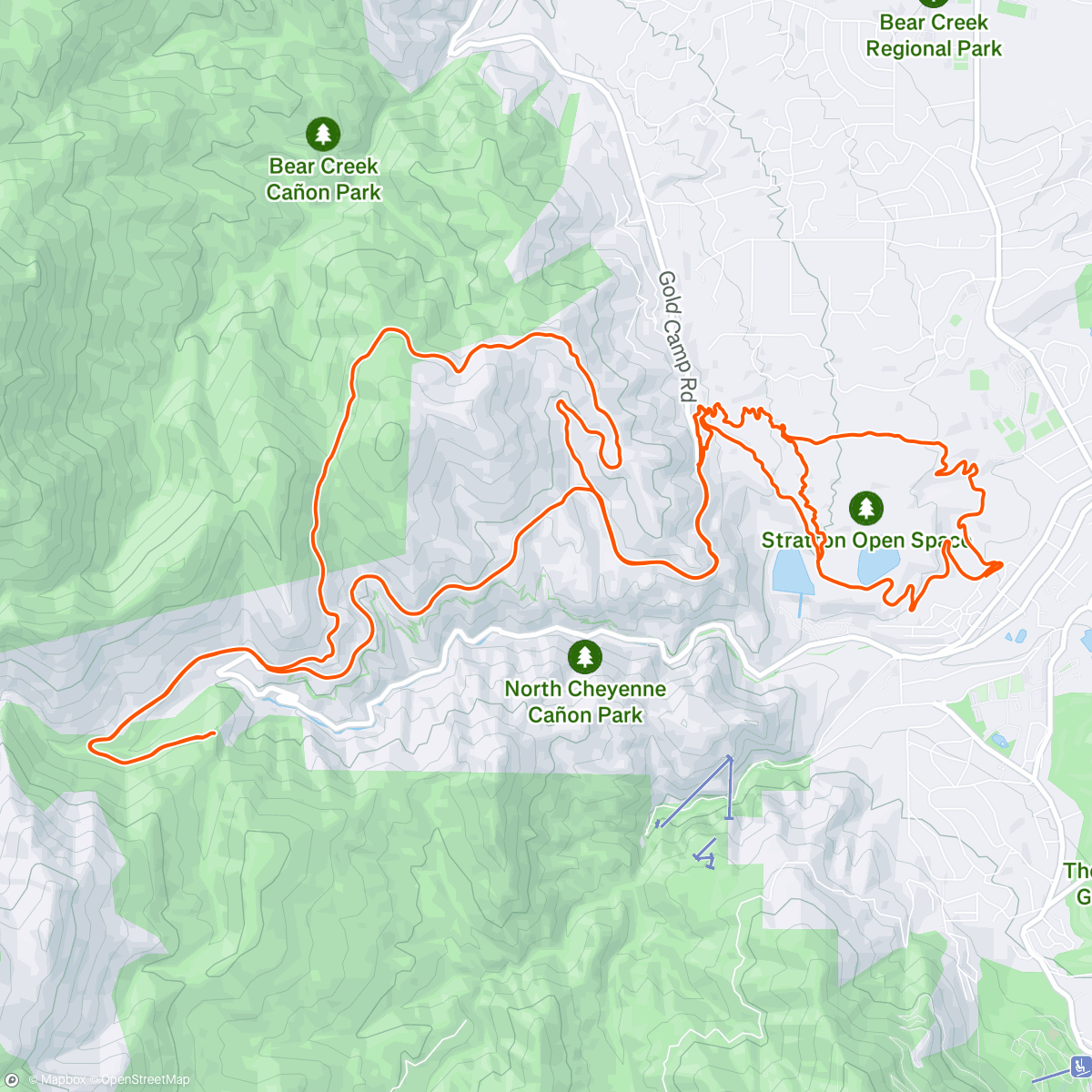 Map of the activity, Bear-ly made it out alive 🐻