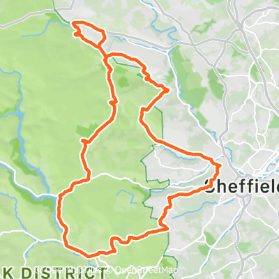 Strines to the Dale | 42.8 mi Cycling Route on Strava