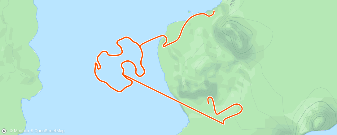 Map of the activity, Zwift - Group Ride: Cycle Nation Melbourne Hustle (D) on Volcano Circuit in Watopia