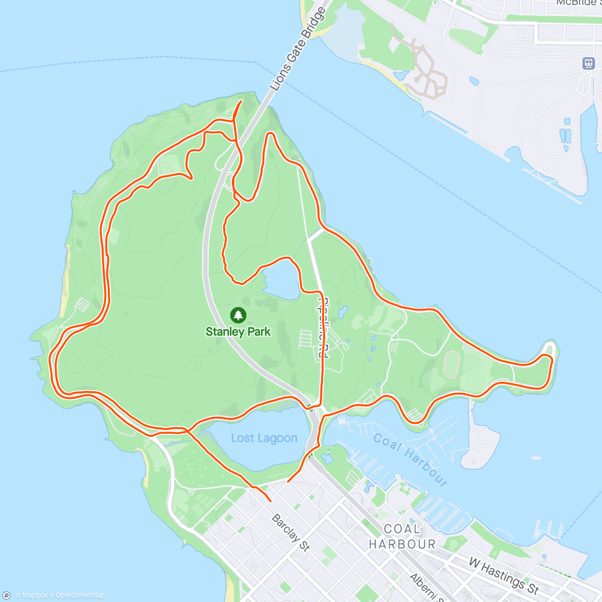 「Big butt bicycle riding」活動的地圖