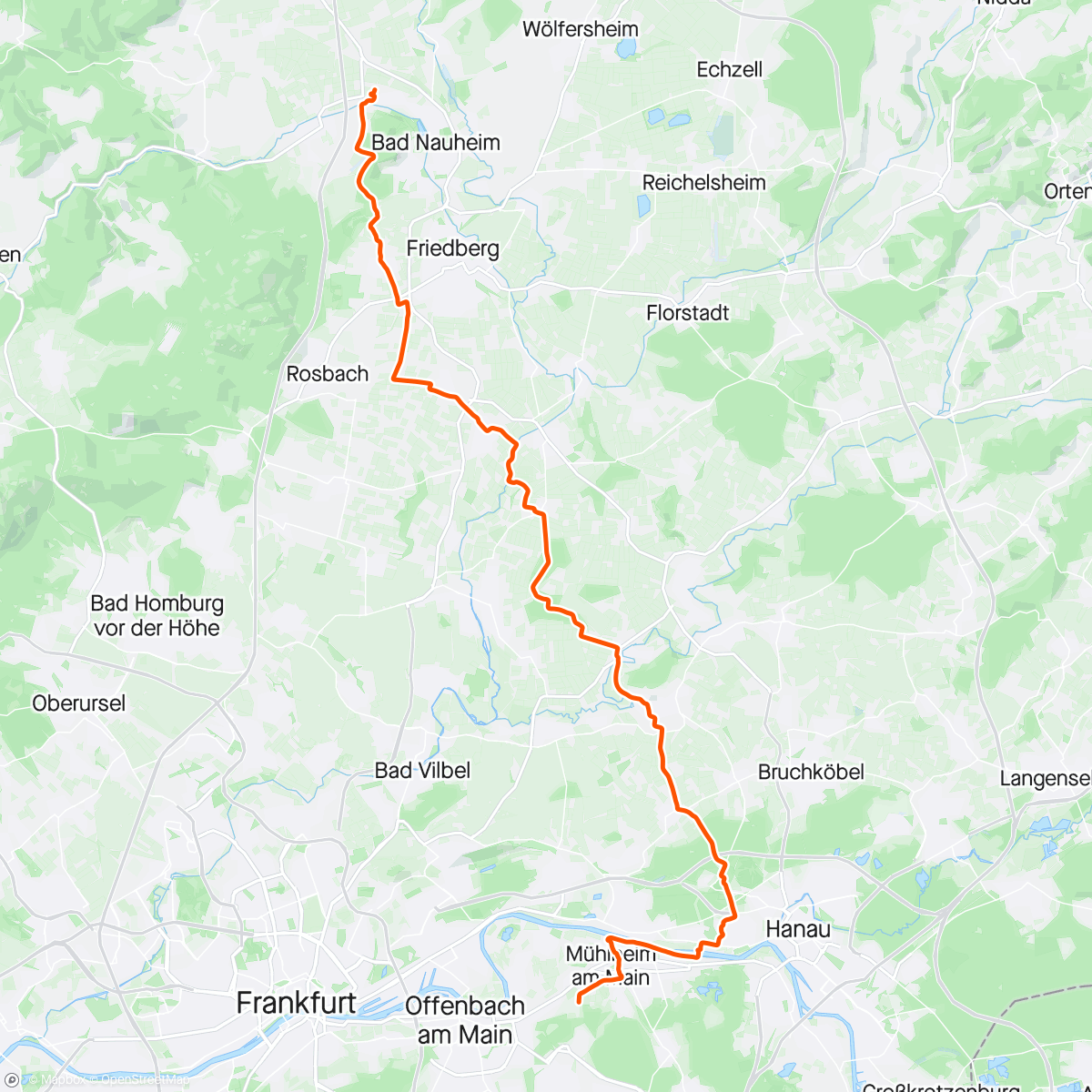 Map of the activity, cx wetterau