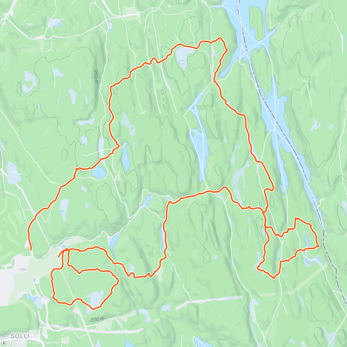Map of the activity, Långa-forberedelser