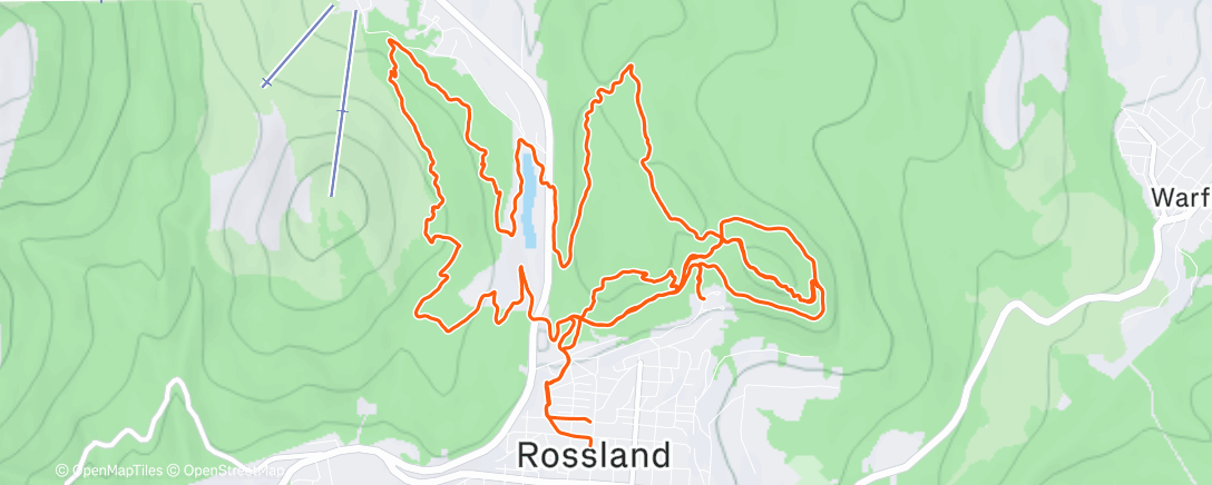 Peta aktivitas, AM: Fresh Tracks 😍