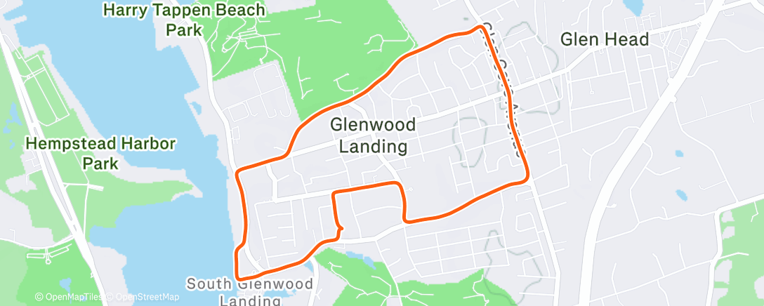 Map of the activity, Morning Ride
