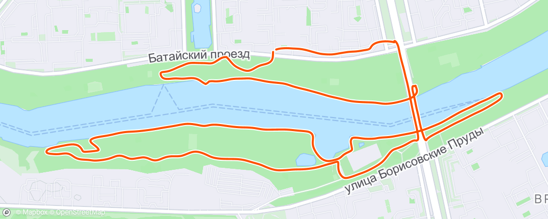 Map of the activity, Марьино - Борисово, 10к