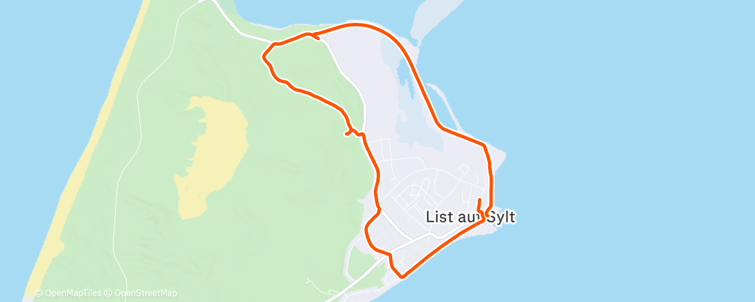 Карта физической активности (Mittagswanderung)