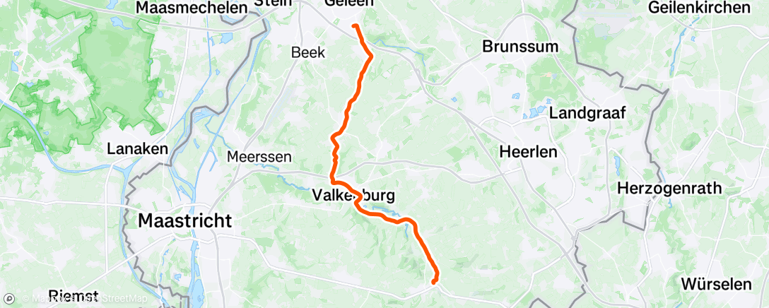 Map of the activity, Namiddagrit