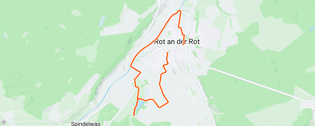 Map of the activity, Rot an der Rot 2025