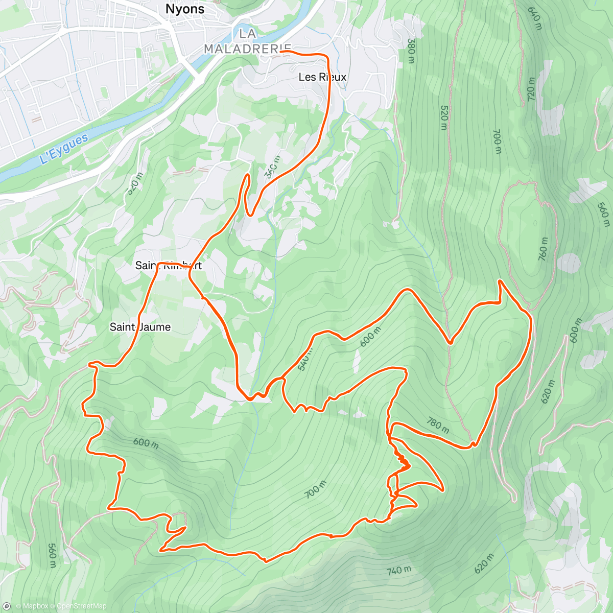 Map of the activity, 4 SEASONS 🍁 Slab, enduro & bikepark