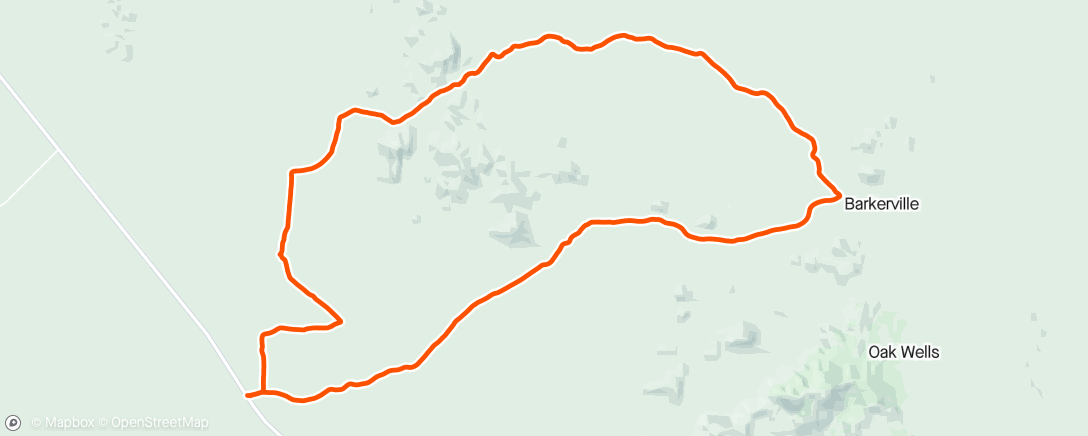 Map of the activity, Free Man loop