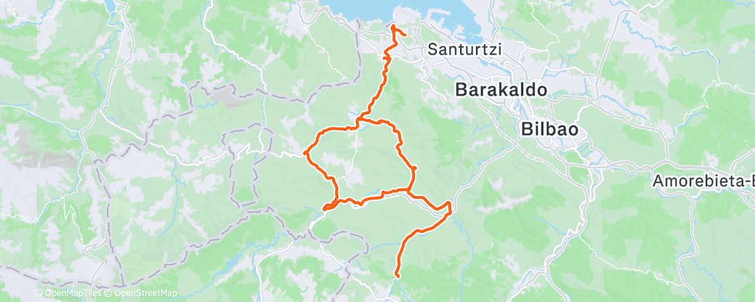 Map of the activity, Herbosa Llanteno Humaran