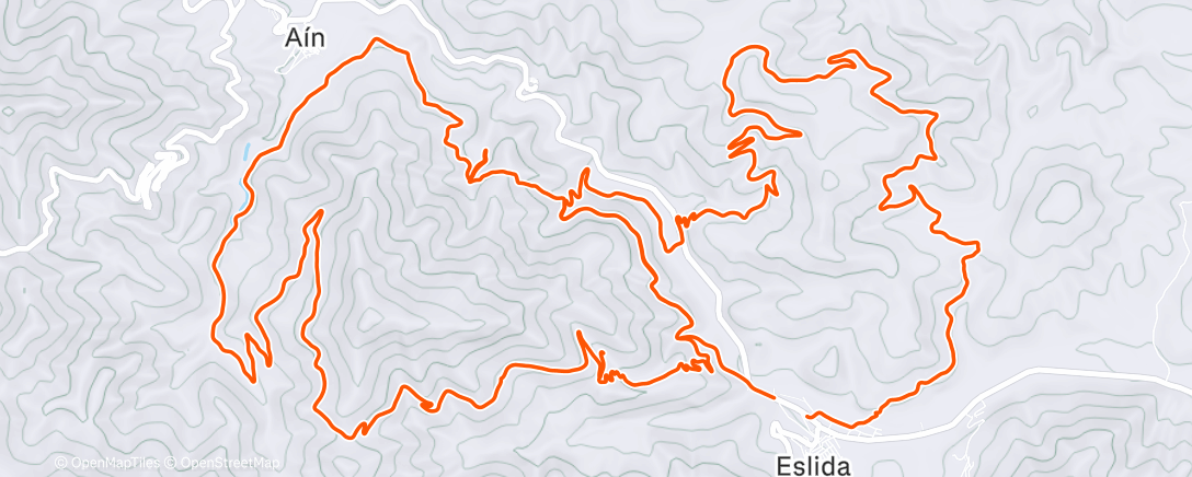 Map of the activity, Tiradeta pistera per la serra 🥶🌧️