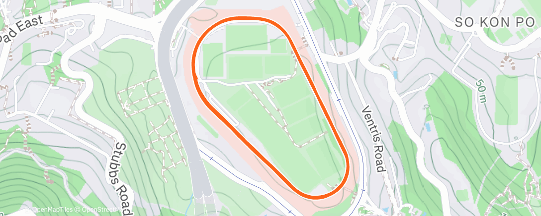 Карта физической активности (Lunch Run)