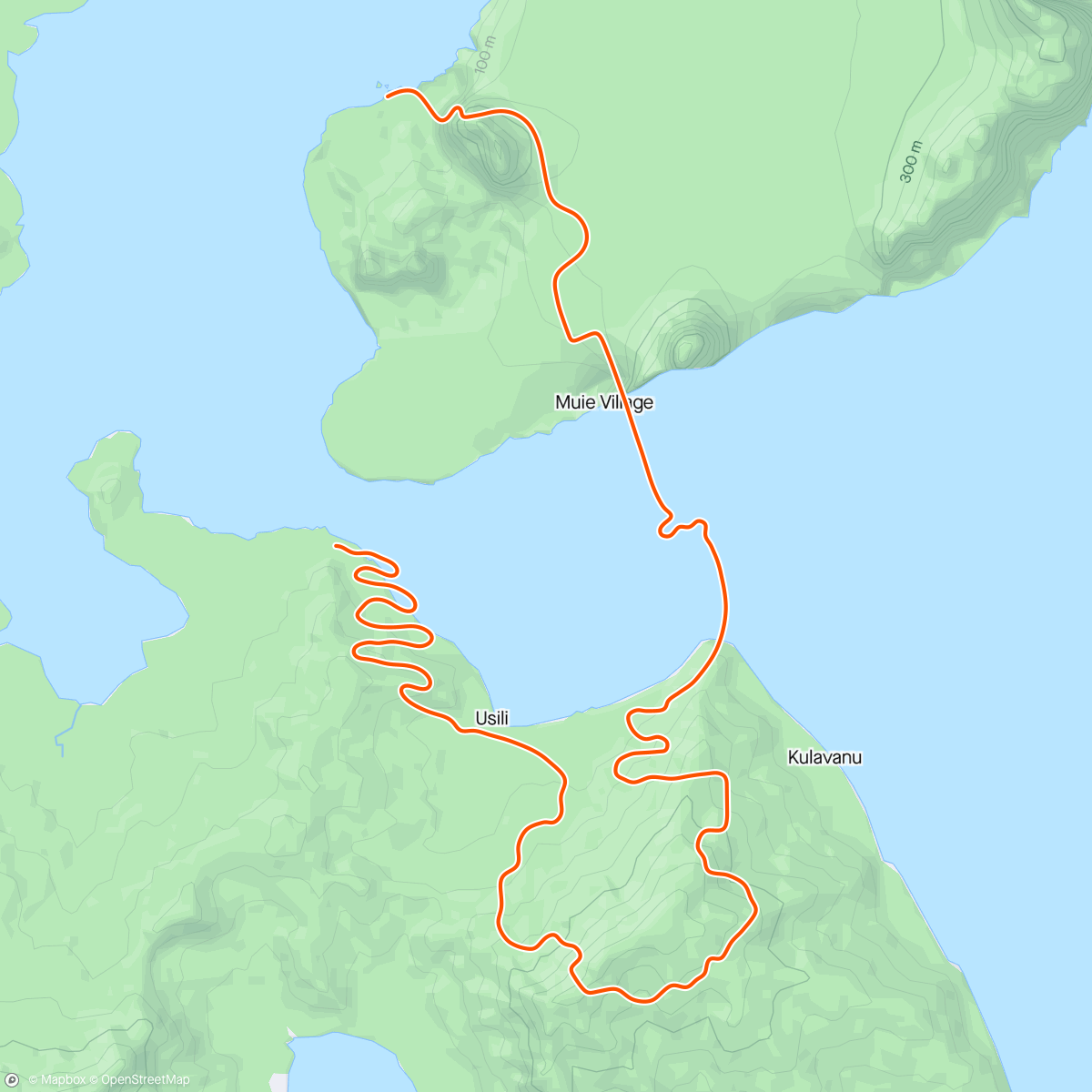 Map of the activity, Zwift - Big Loop in Watopia