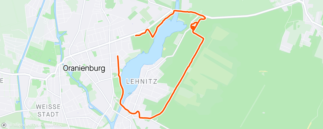 Map of the activity, Vatertagsrunde