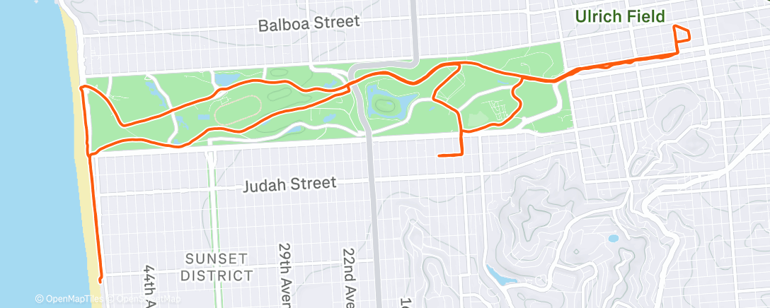 Map of the activity, Park 🔁