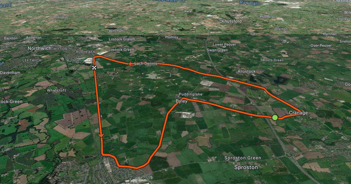 Congleton National 50mile TT Race over at 46 mile , severe leg cramp in ...