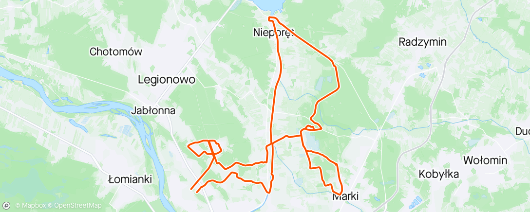 Map of the activity, Gravelowy tlen