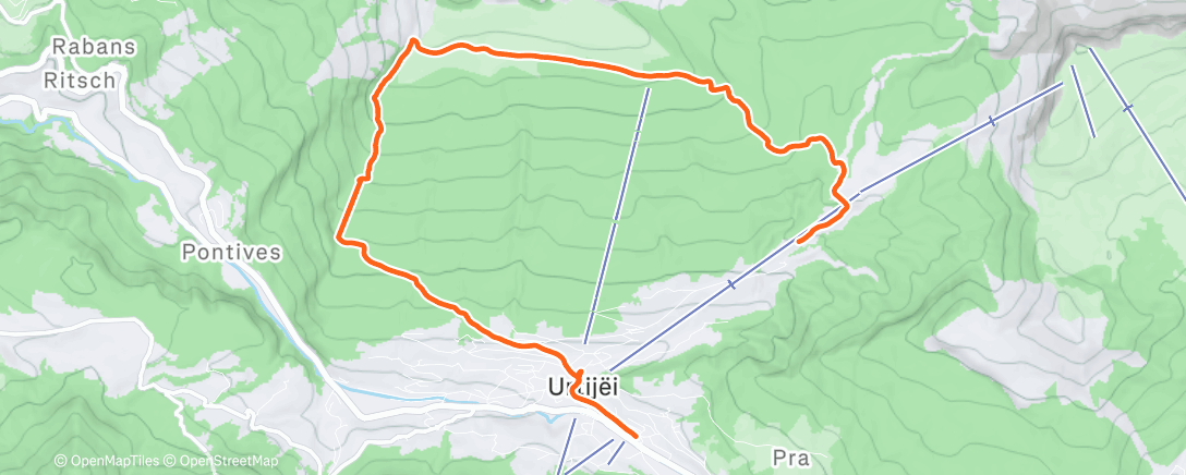 Карта физической активности (Camminata mattutina)