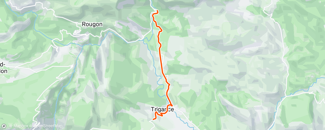Map of the activity, ROUVY - Trigance to Castellane | France