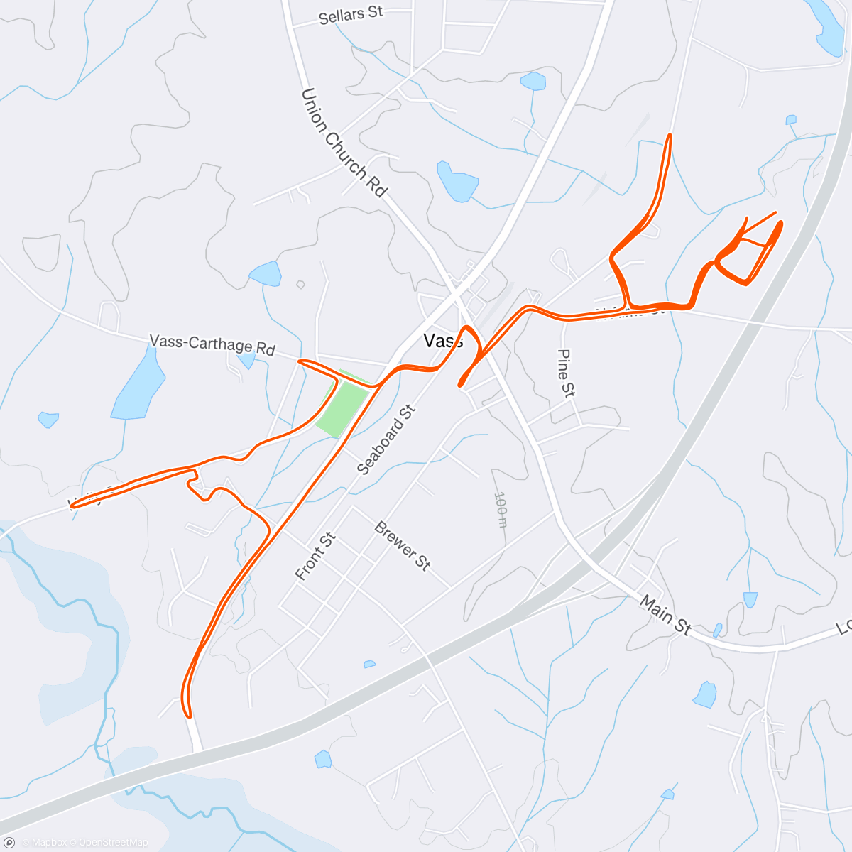 Map of the activity, Day 10/12DOR Lords be Leapin