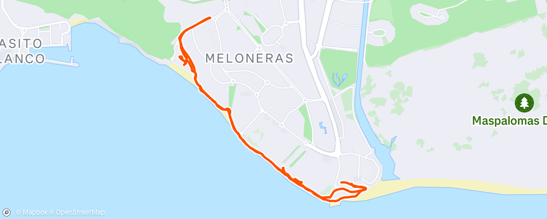 Map of the activity, Resort research ramble