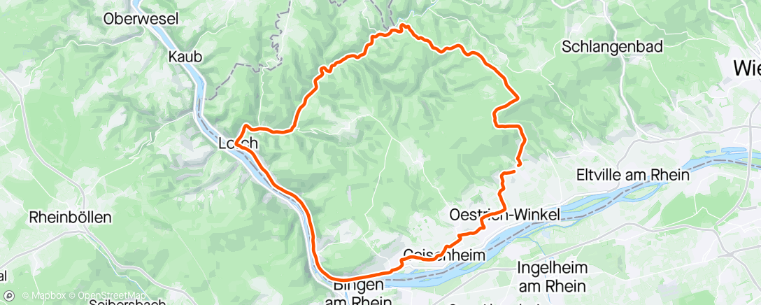 Map of the activity, Sunday Gravel
