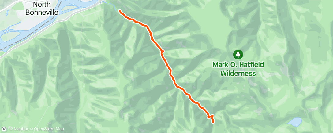 Kaart van de activiteit “Morning Hike”