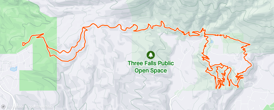 Mapa de la actividad (Lunch E-Mountain Bike Ride)