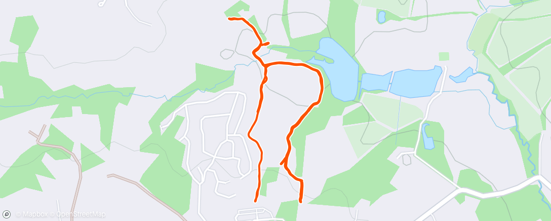 Map of the activity, Alexander House Trail