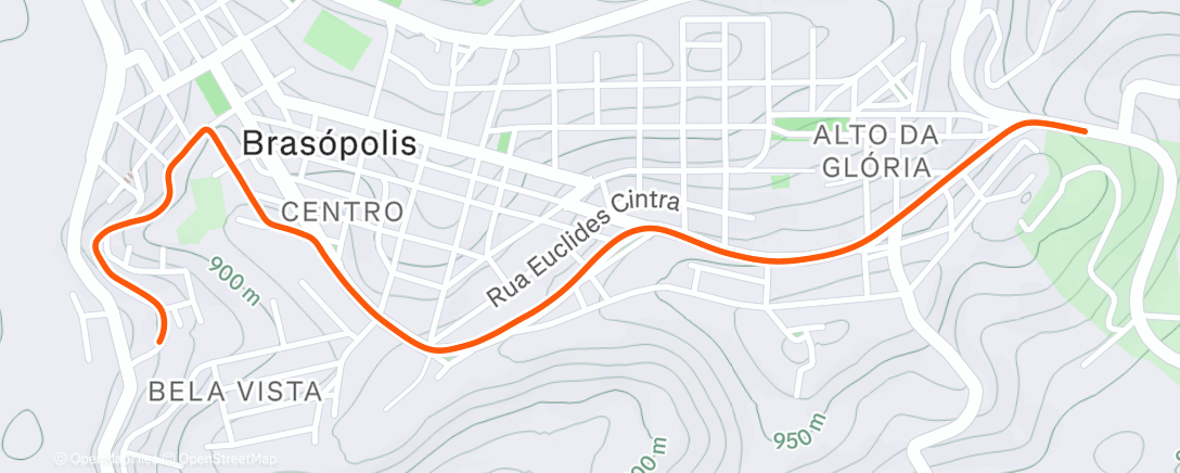 Map of the activity, Morning Ride