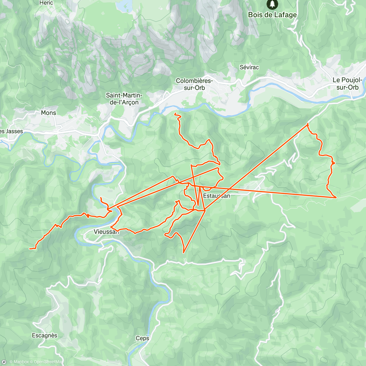 Map of the activity, EPIC 👊 Training day 3