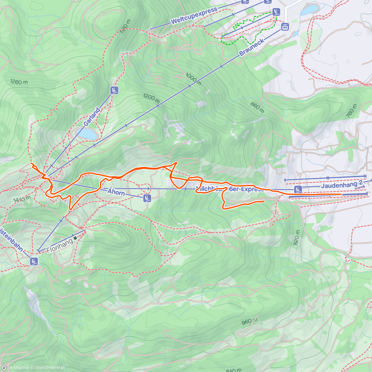 Map of the activity, Sölden oder Brauneck  -  Skitour mit Hendrik