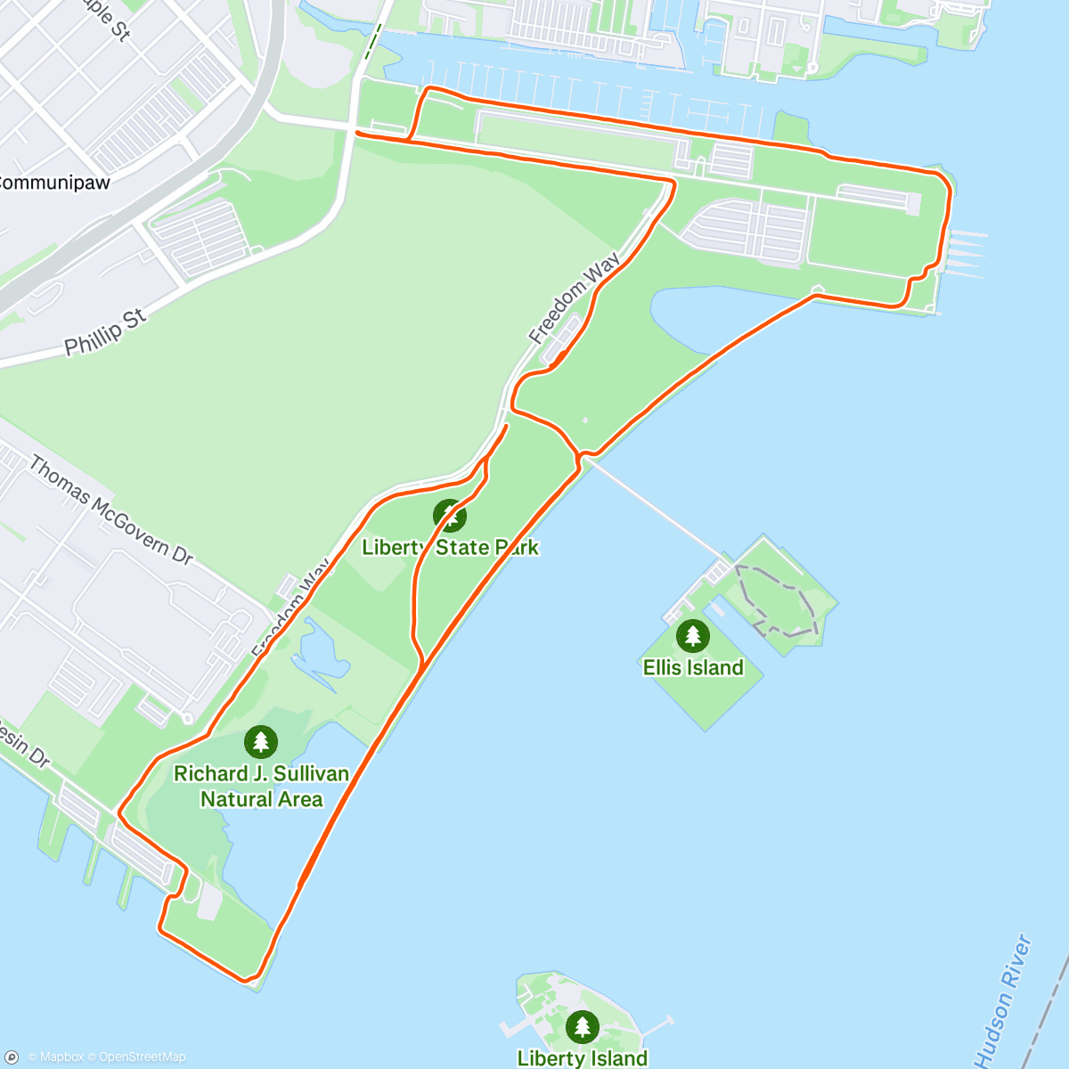 Map of the activity, Build run Z1->Z4, cooldown