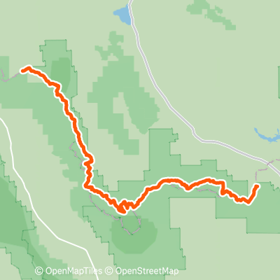 CDT: Modoc Road (FS-005) to Bannock Pass (SH-29) | 92.7 mi Hiking Trail ...