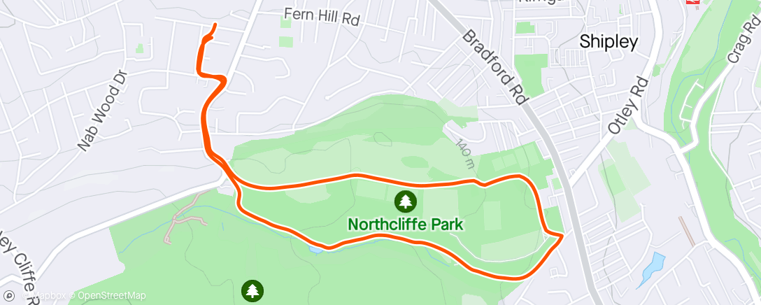 Karte der Aktivität „Northcliffe”