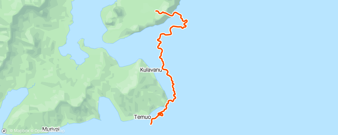 Map of the activity, Zwift - Going Coastal in Watopia - Xert