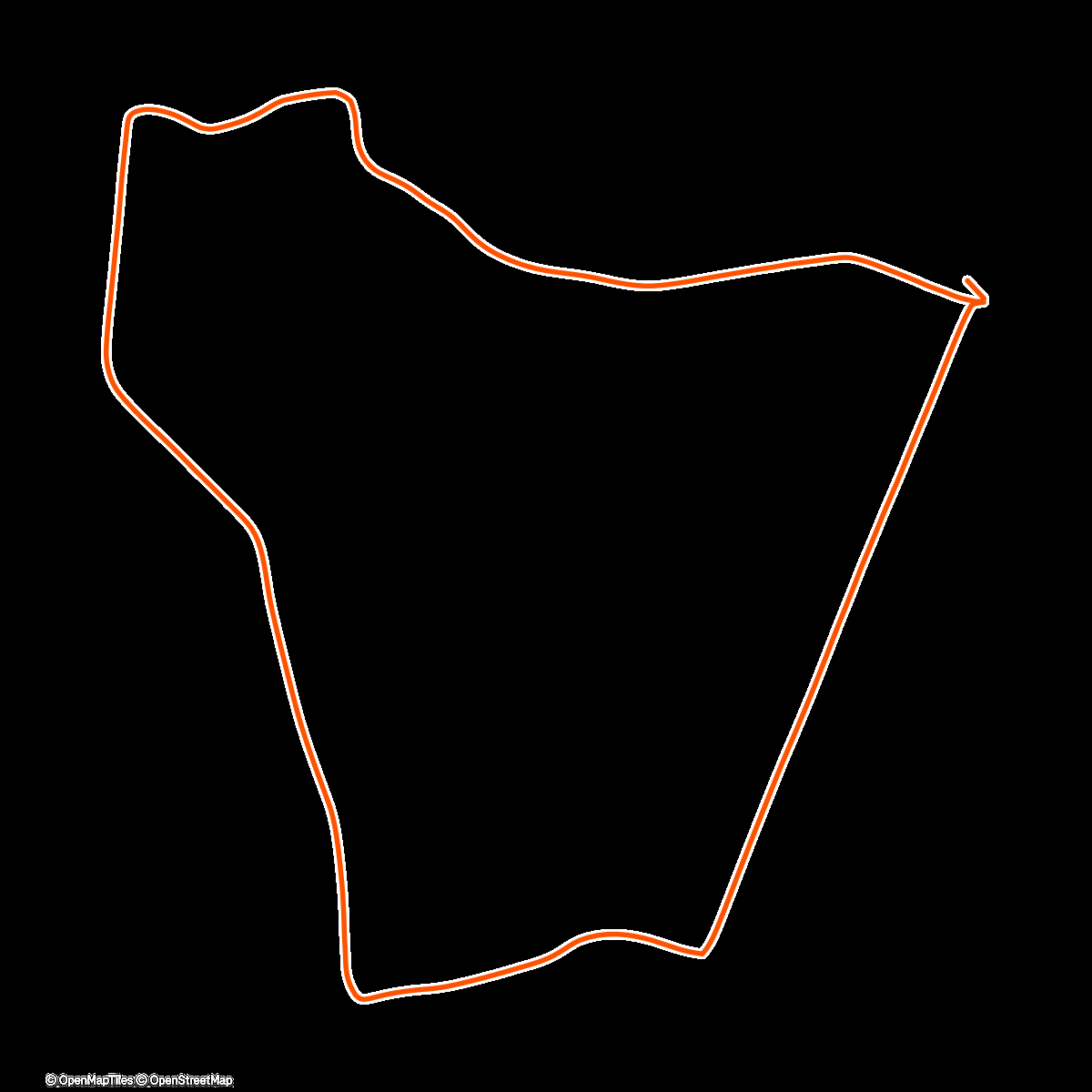 Map of the activity, Spaziergang am Morgen