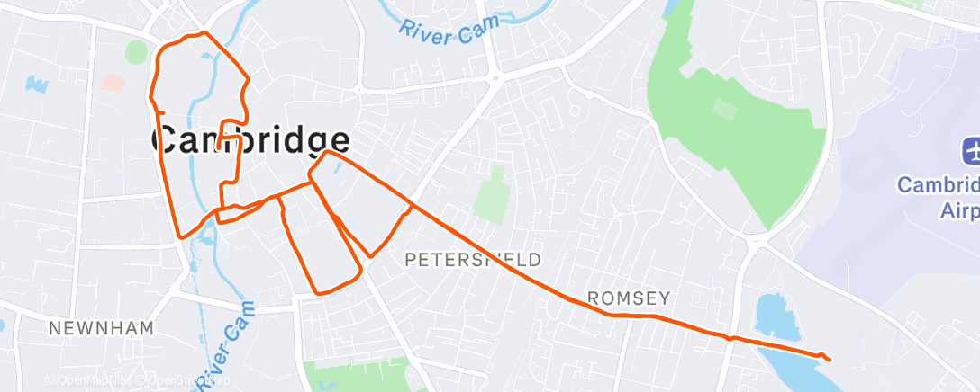 Map of the activity, Confusing little city to trot about.