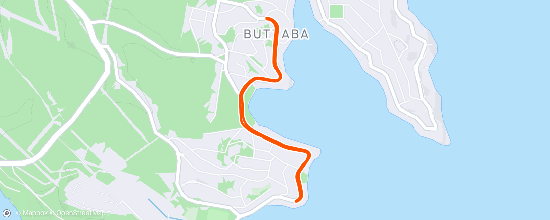 Map of the activity, Chilled 5k with Chiffy 🐕🏃🏻‍♂️