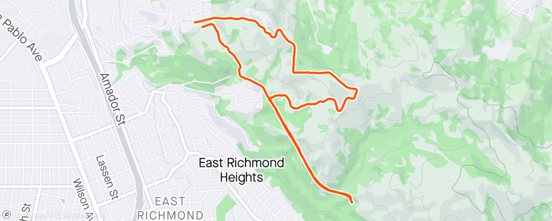 Map of the activity, A lil post flight shake out