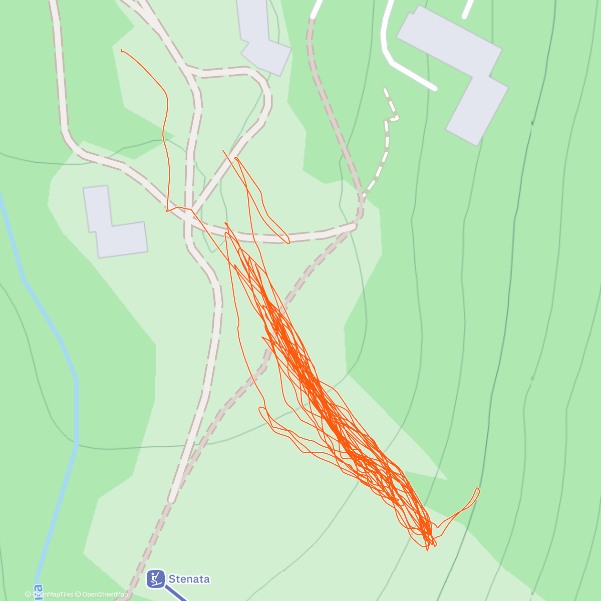 Карта физической активности (Първо качване на Snowboard)