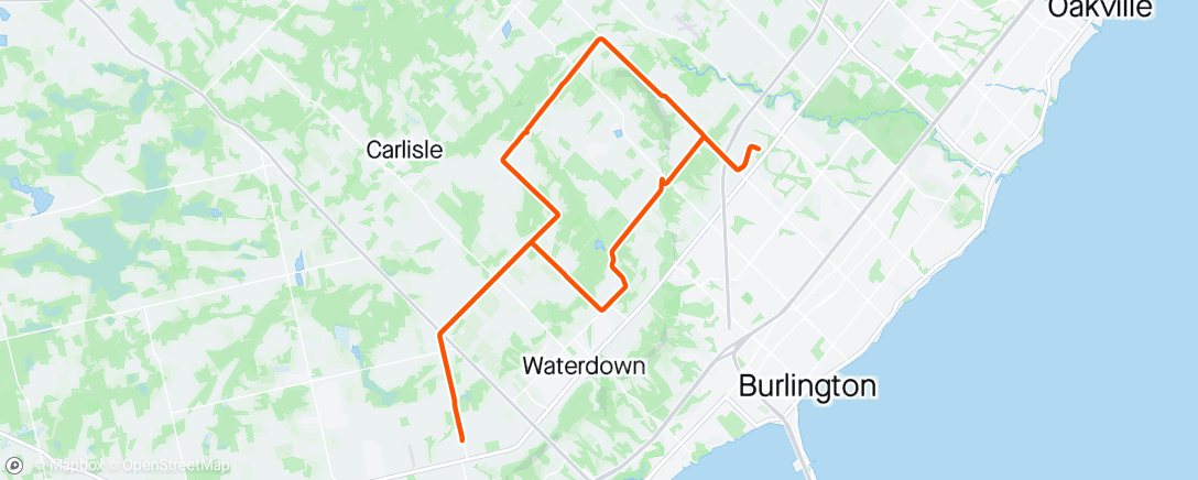 Map of the activity, 2024-05-04Ride