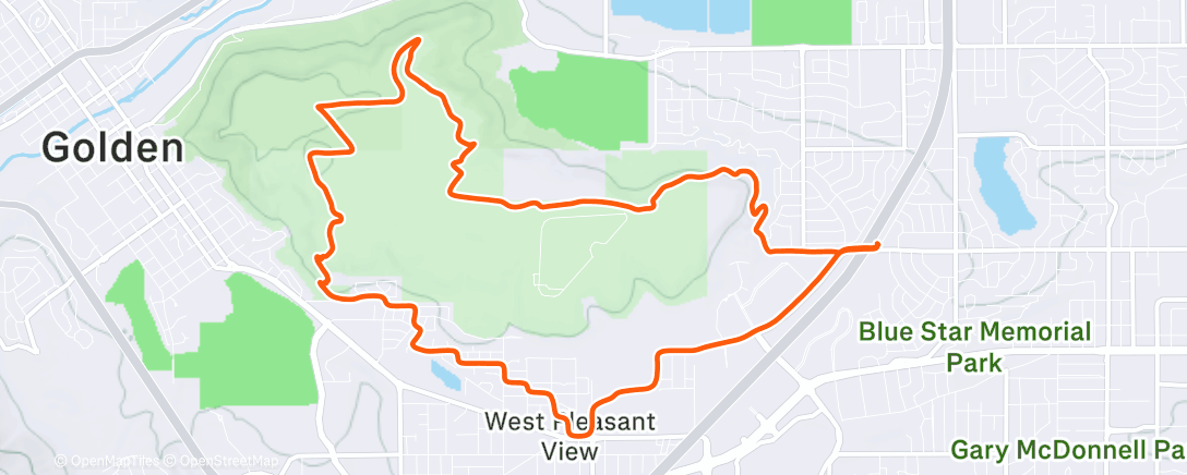 Map of the activity, Last lava loop of 2025